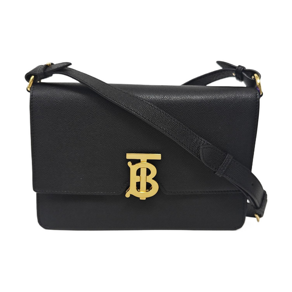 TB Small Calfskin Black
