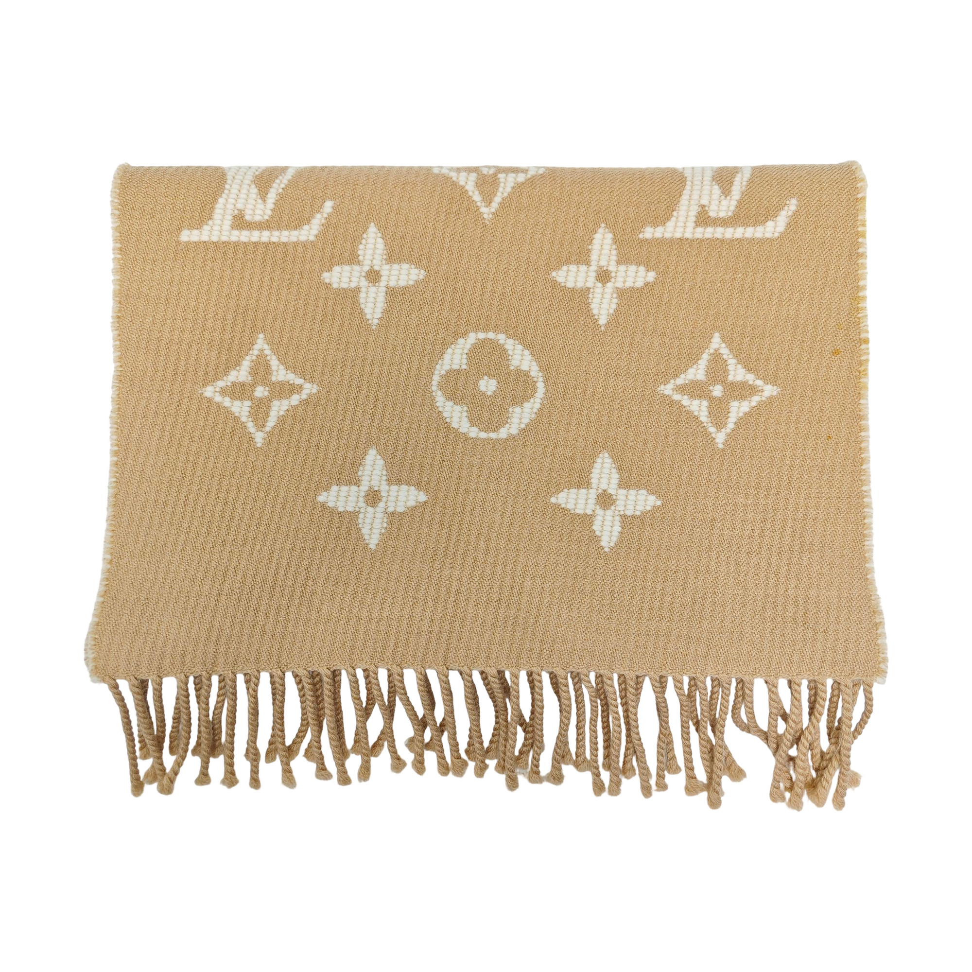 Wool Scarf Beige