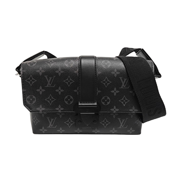 S-CAPE Monogram Coated Canvas Black