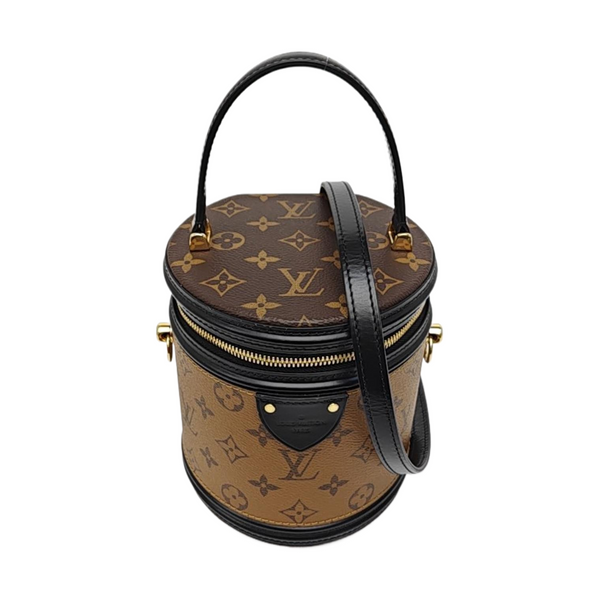 CANNES PM Monogram Coated Canvas Brown