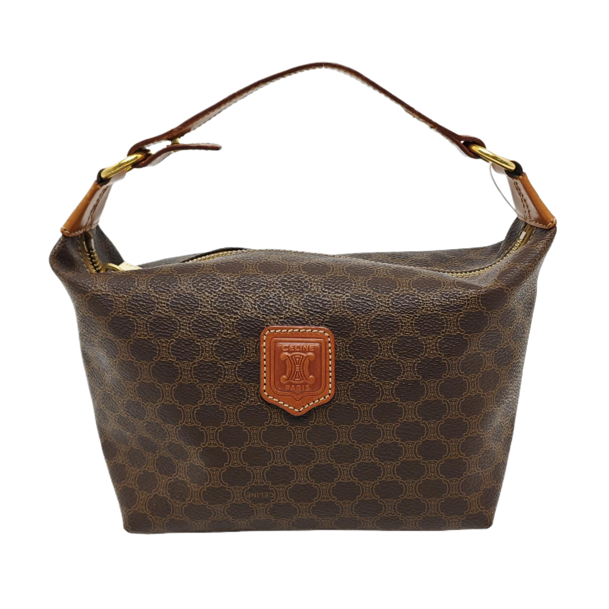 MACADAM COSMETIC BAGS Coated Canvas Brown