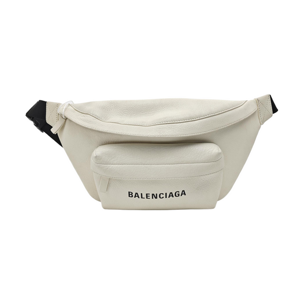 Calfskin Belt Bag White