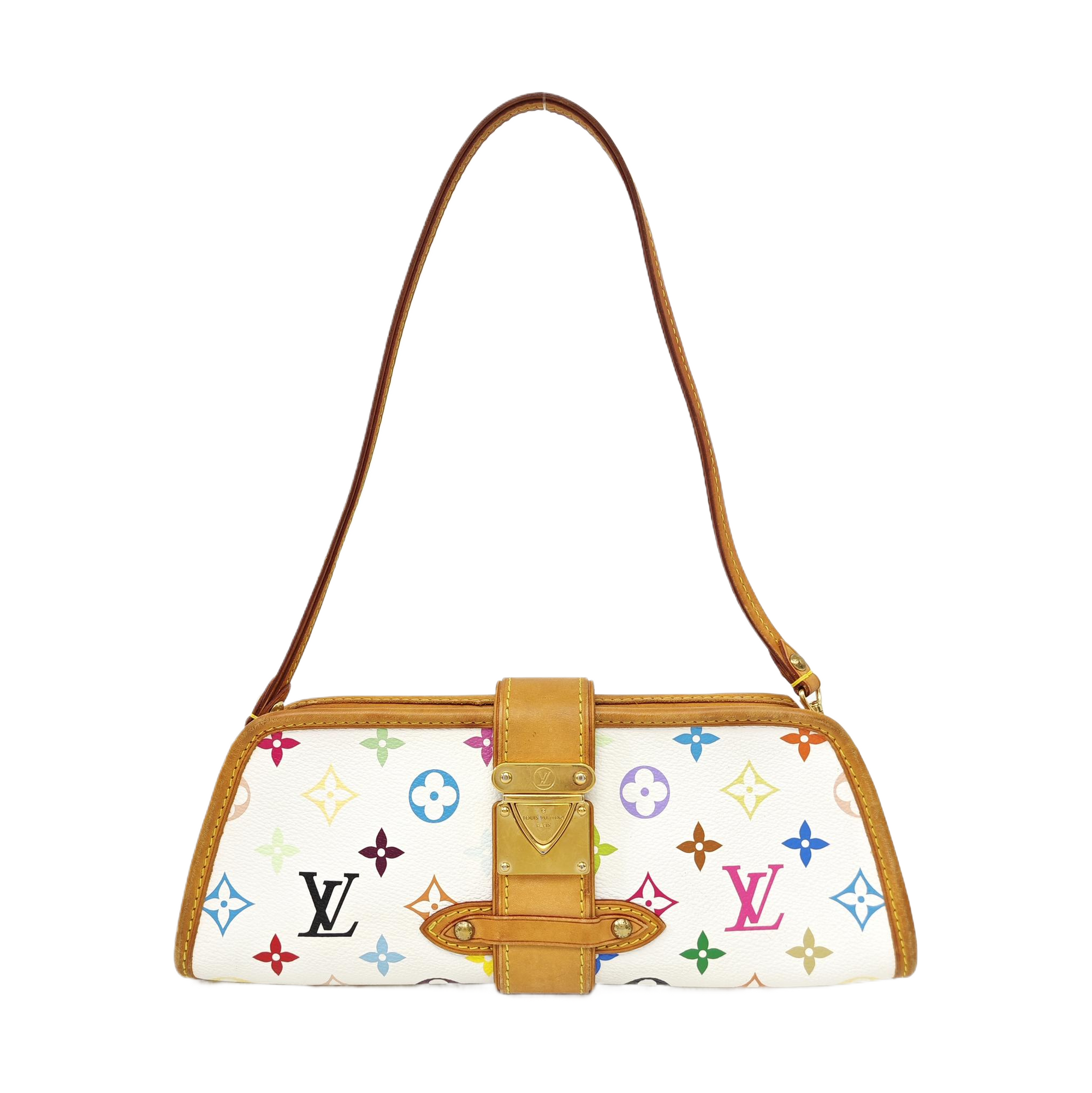 LV × TM SHIRLEY Monogram Coated Canvas White