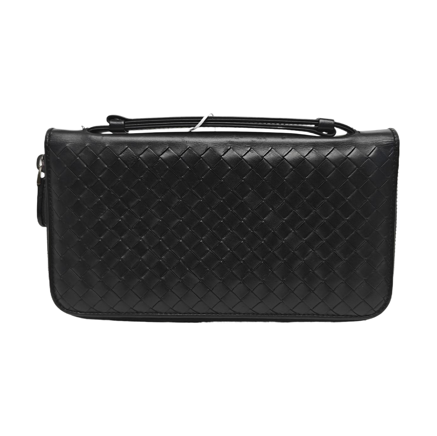 Calfskin Top Handle Bag Black