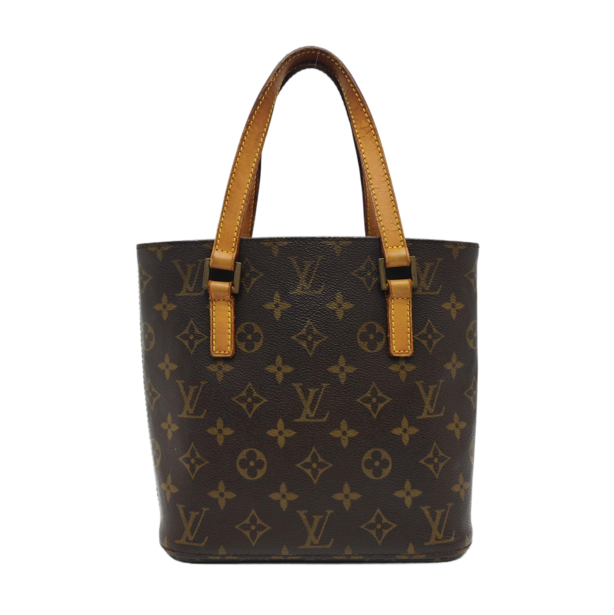 VINTAGE VAVIN PM Monogram Coated Canvas Brown