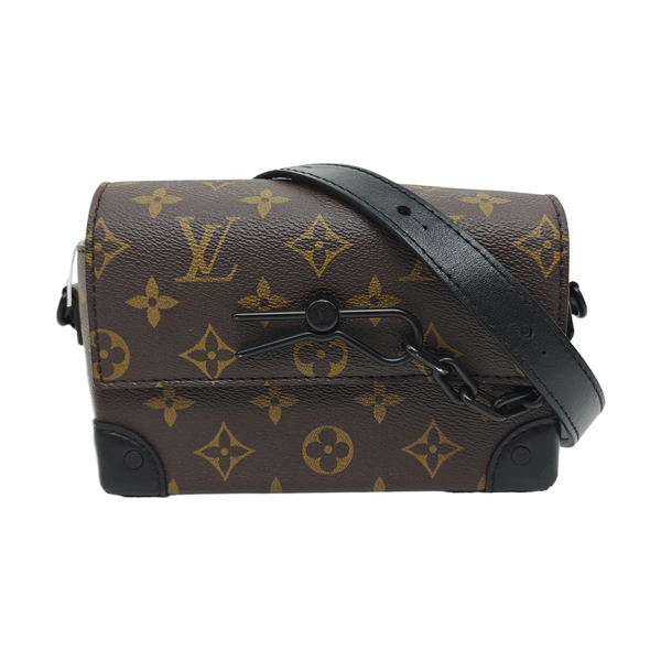 STEAMER Mini Monogram Coated Canvas Brown