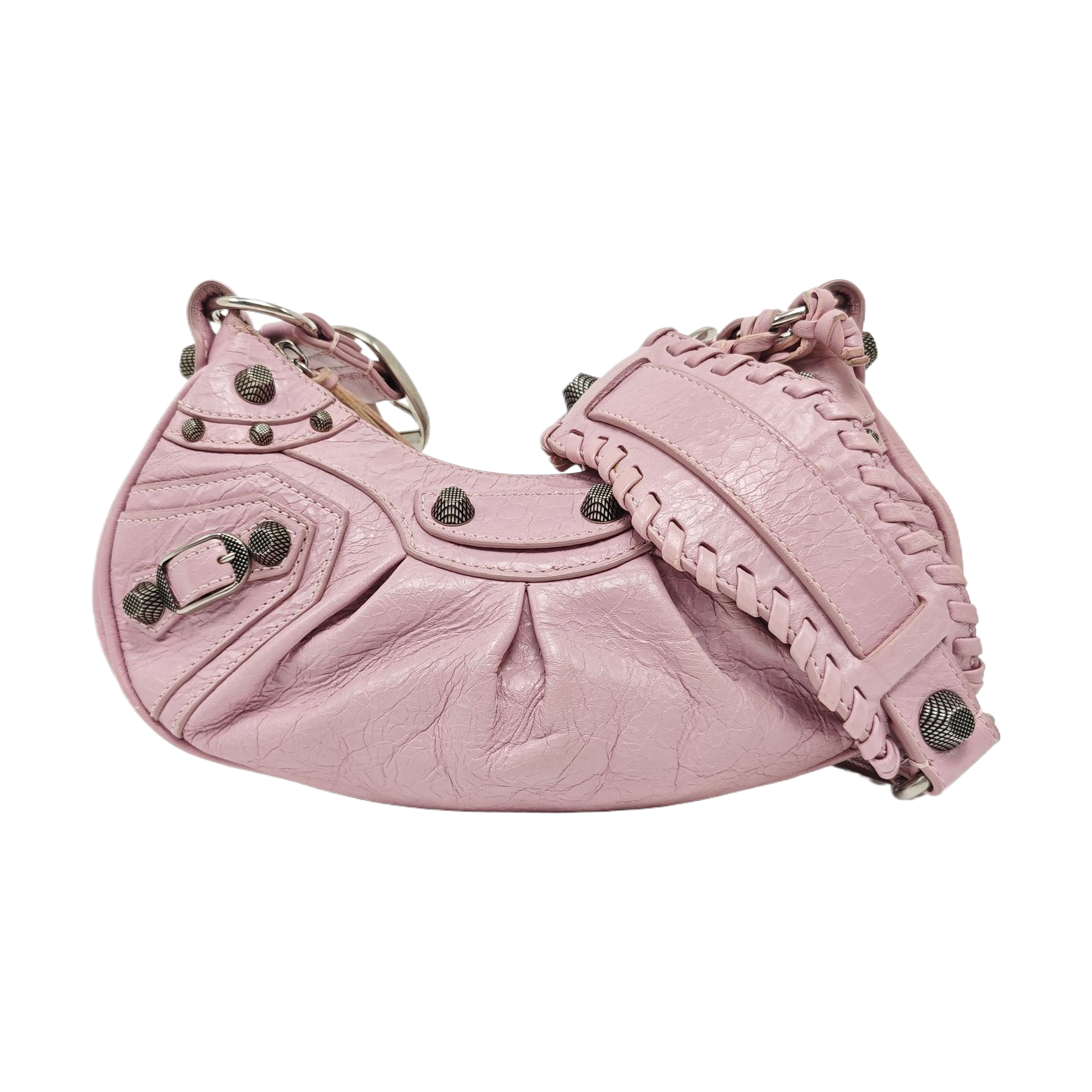 Le Cagole Mini Lambskin Pink