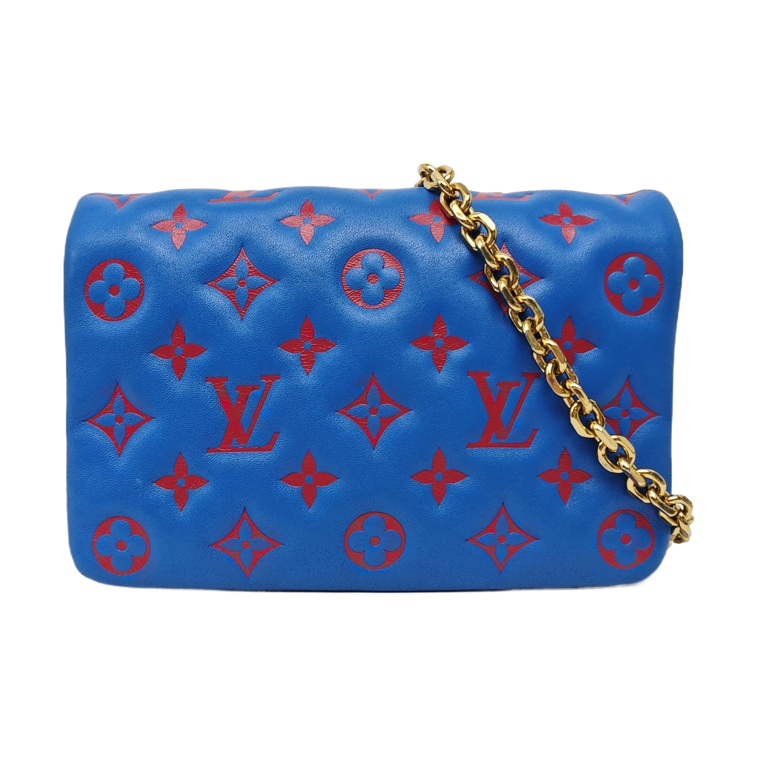 COUSSIN BB Lambskin Blue