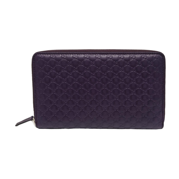 Monogram Calfskin Wallet Purple