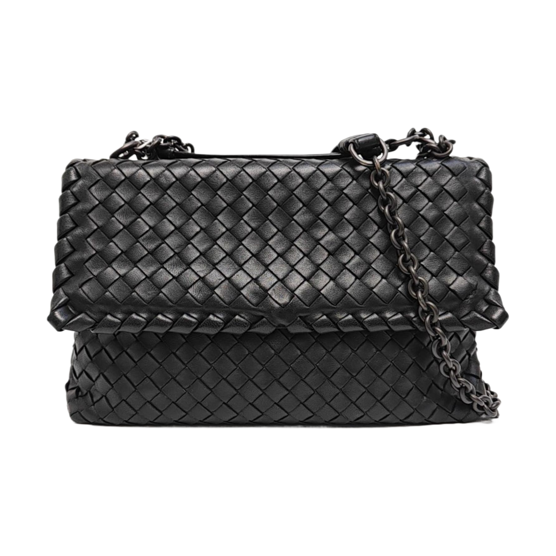 Authenticated pre-owned  Olimpia Small Lambskin Black - Shoulder Bag at Looply