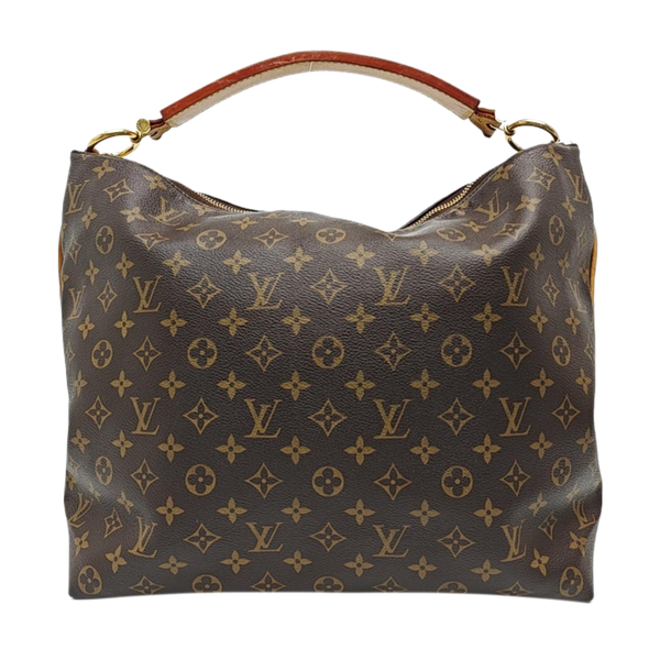 SULLY MM Monogram Coated Canvas Brown
