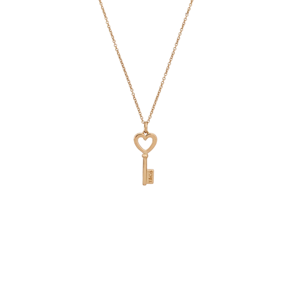 Tiffany Keys 18k Rose Gold Necklace