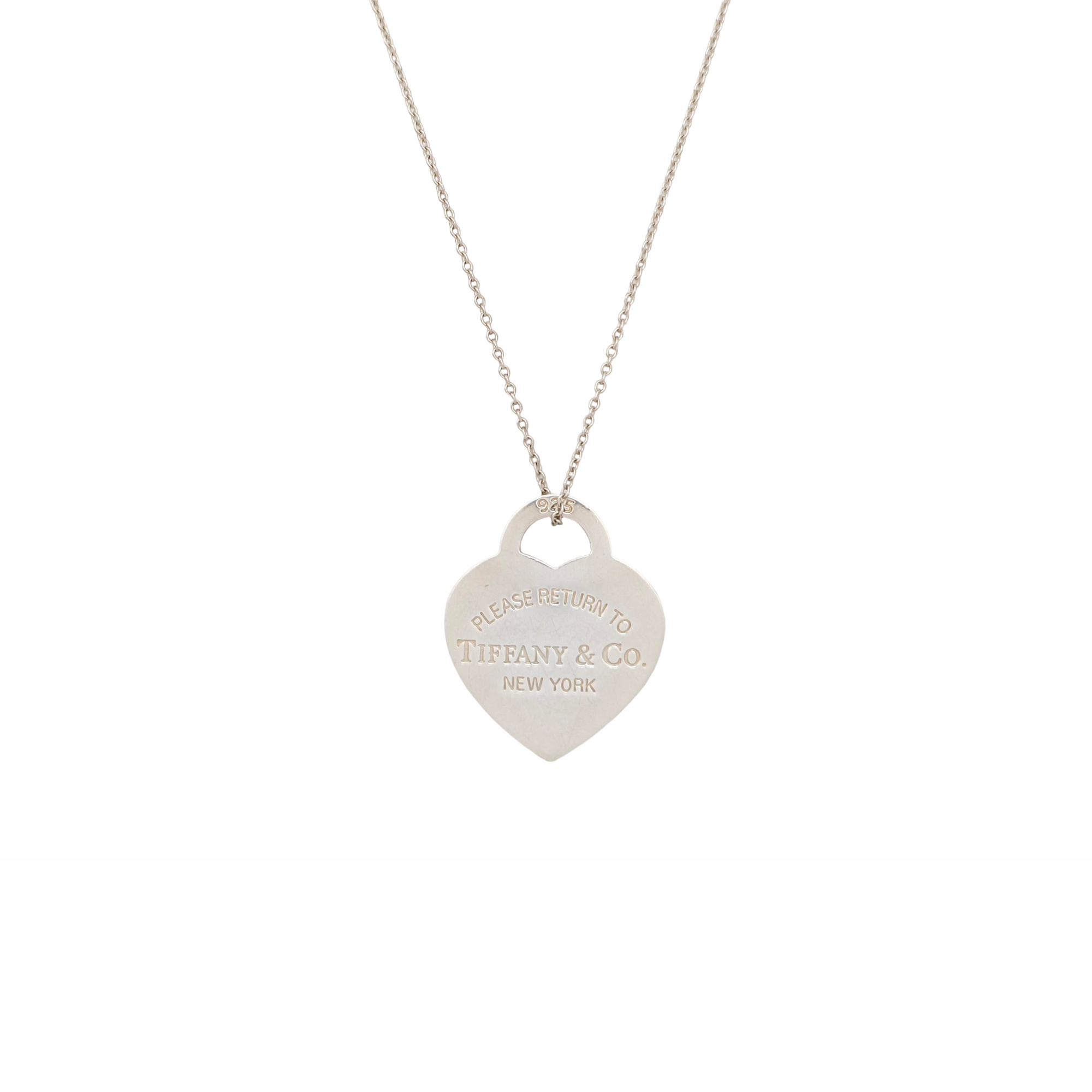 Return To Tiffany 925 Sterling Silver Necklace
