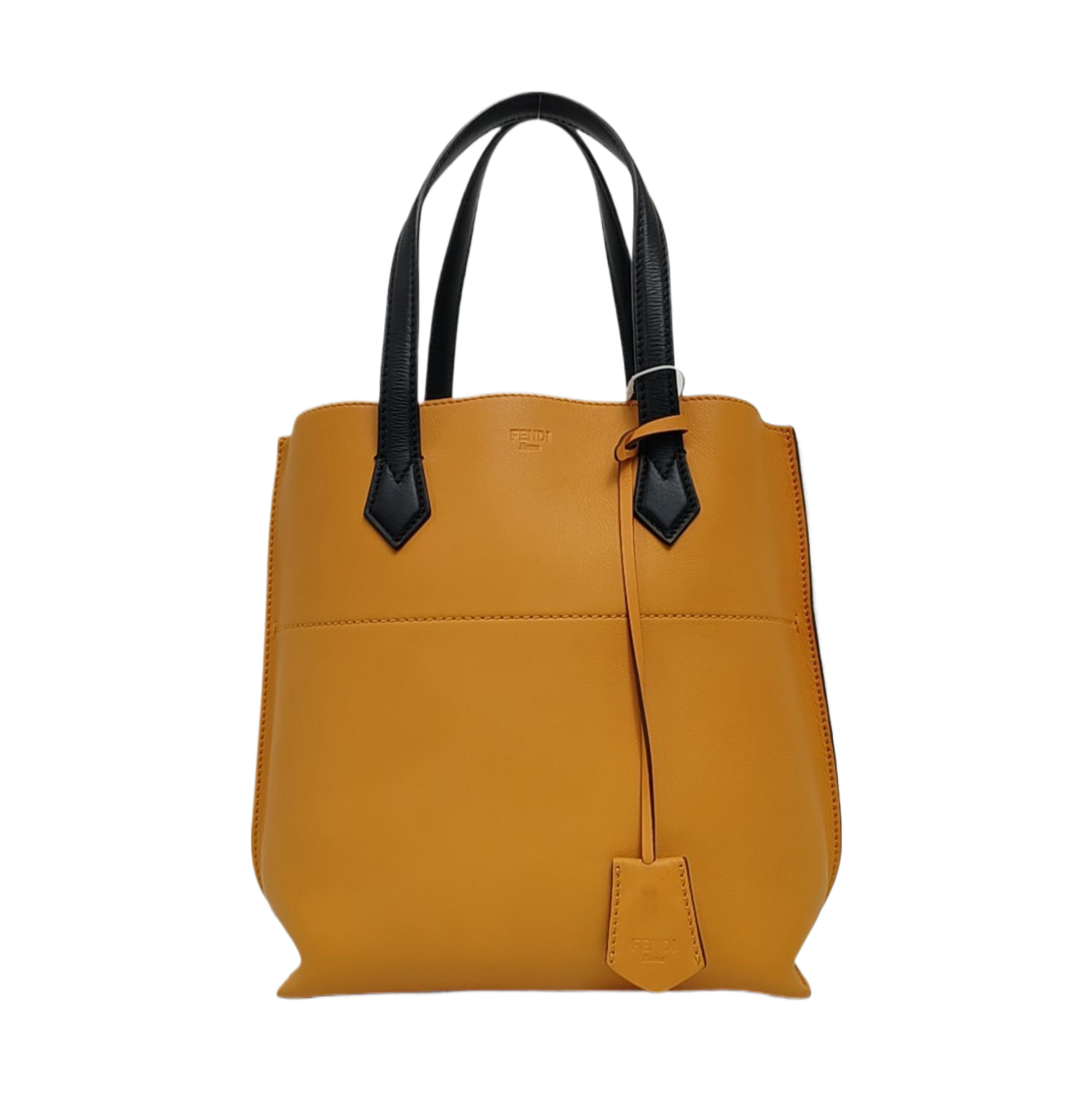 Calfskin Tote Bag Yellow