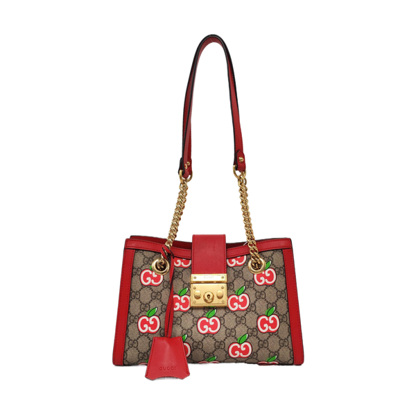 Authenticated pre-owned  Padlock Small Monogram Coated Canvas Multicolor - Tote Bag at Looply