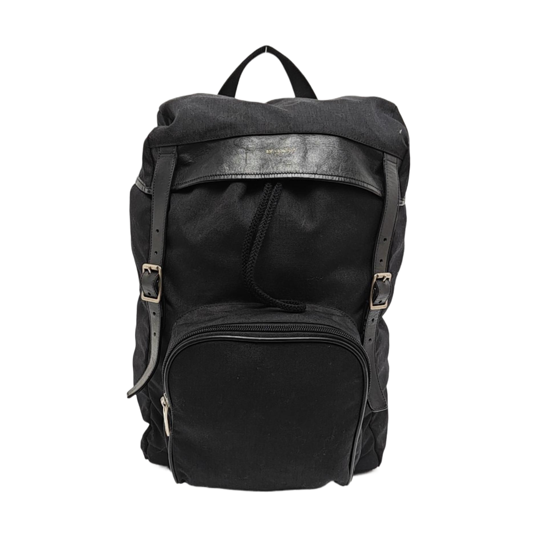 Canvas Backpack Black