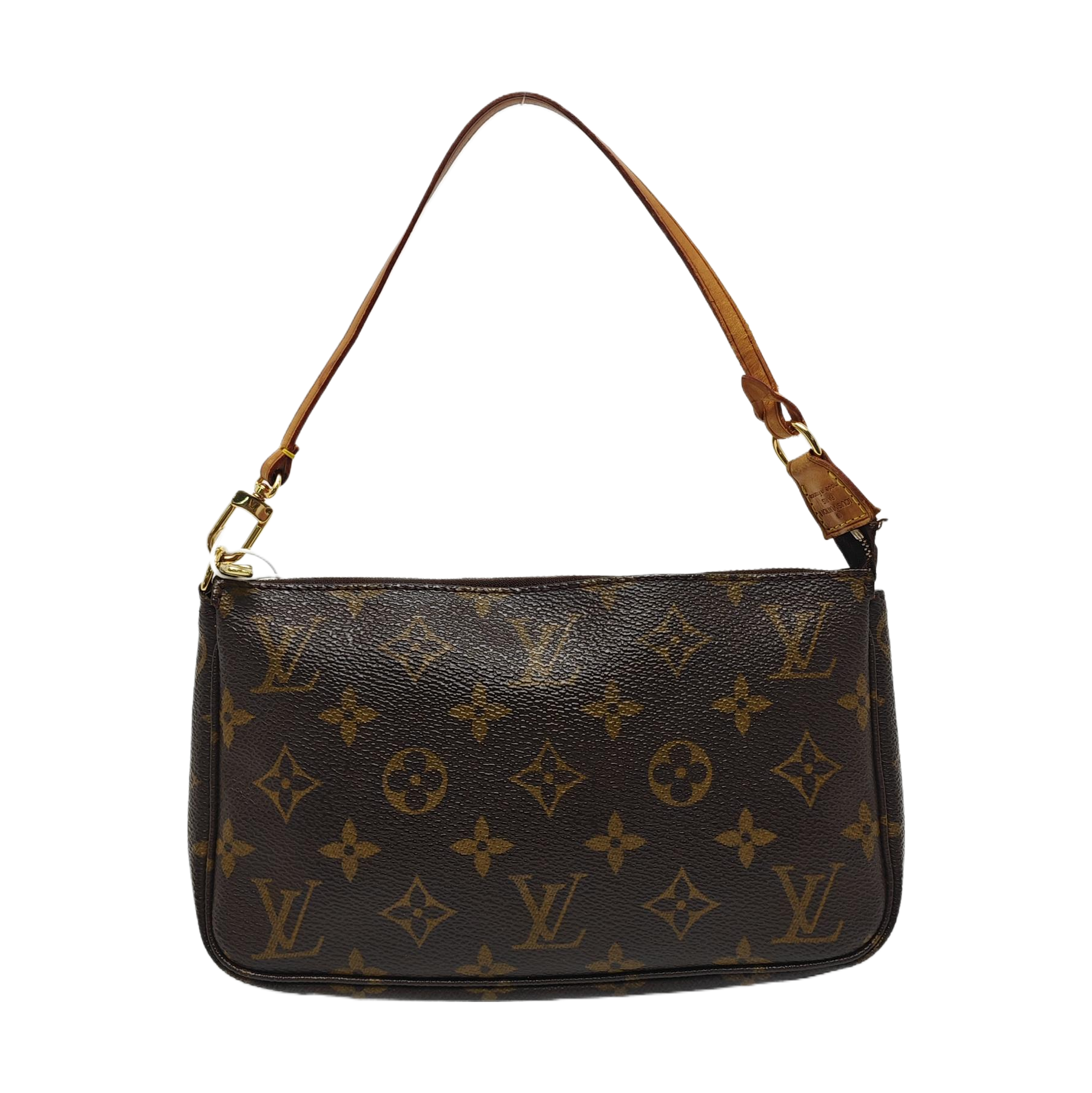 ACCESSOIRES Monogram Coated Canvas Brown