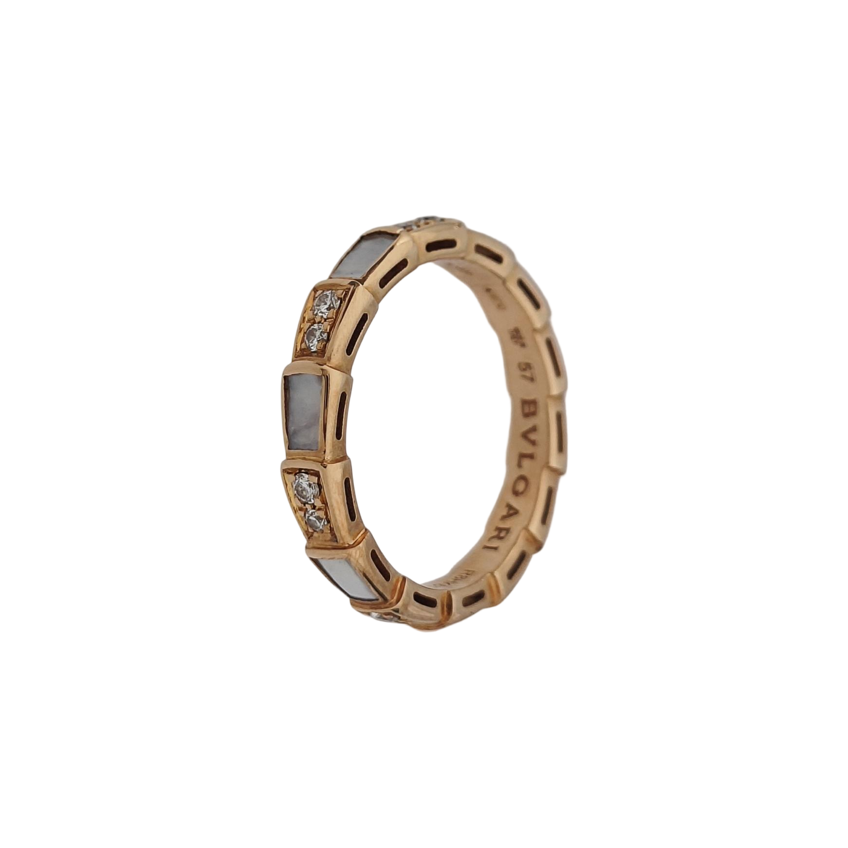 SERPENTI 18k Rose Gold Ring EU 57