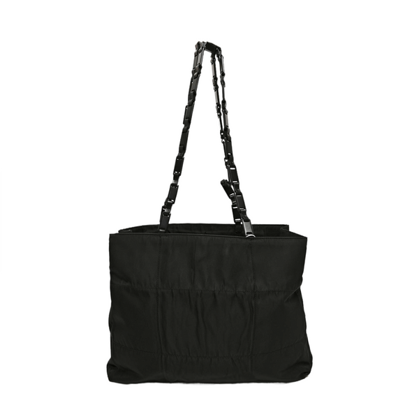 Nylon Shoulder Bag Black