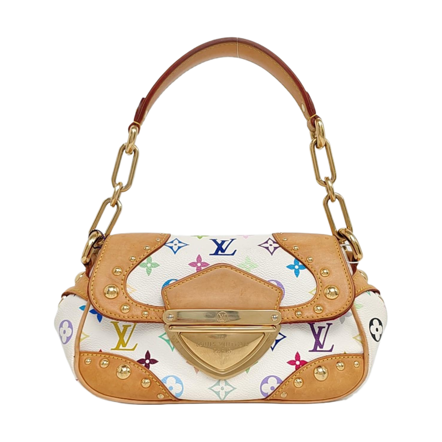 MARILYN Monogram Coated Canvas White