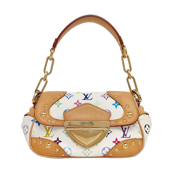 MARILYN Monogram Coated Canvas White