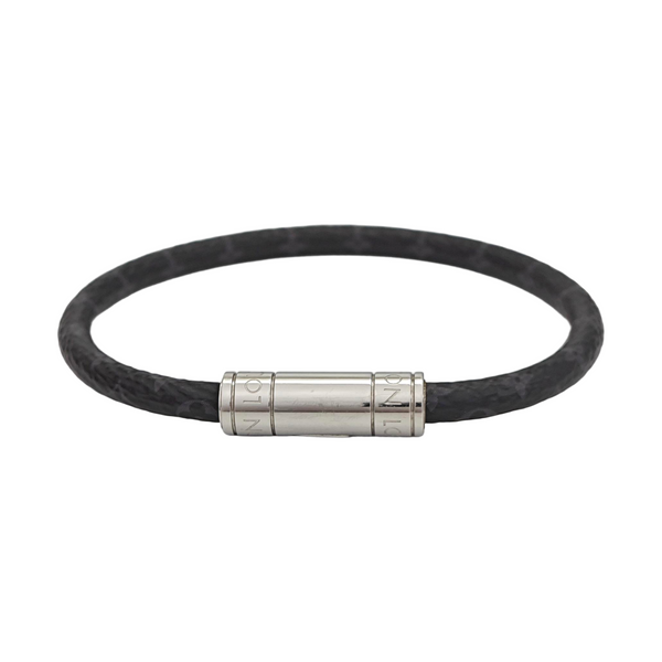KEEP IT Coated Canvas Gray Bangle