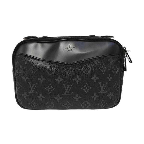 EXPLORER Monogram Coated Canvas Black