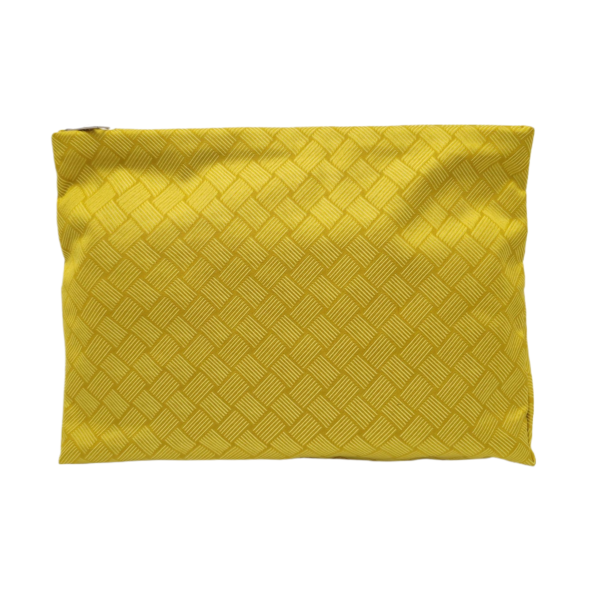 Canvas Clutch Yellow