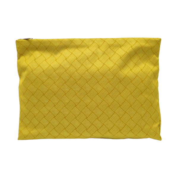 Canvas Clutch Yellow