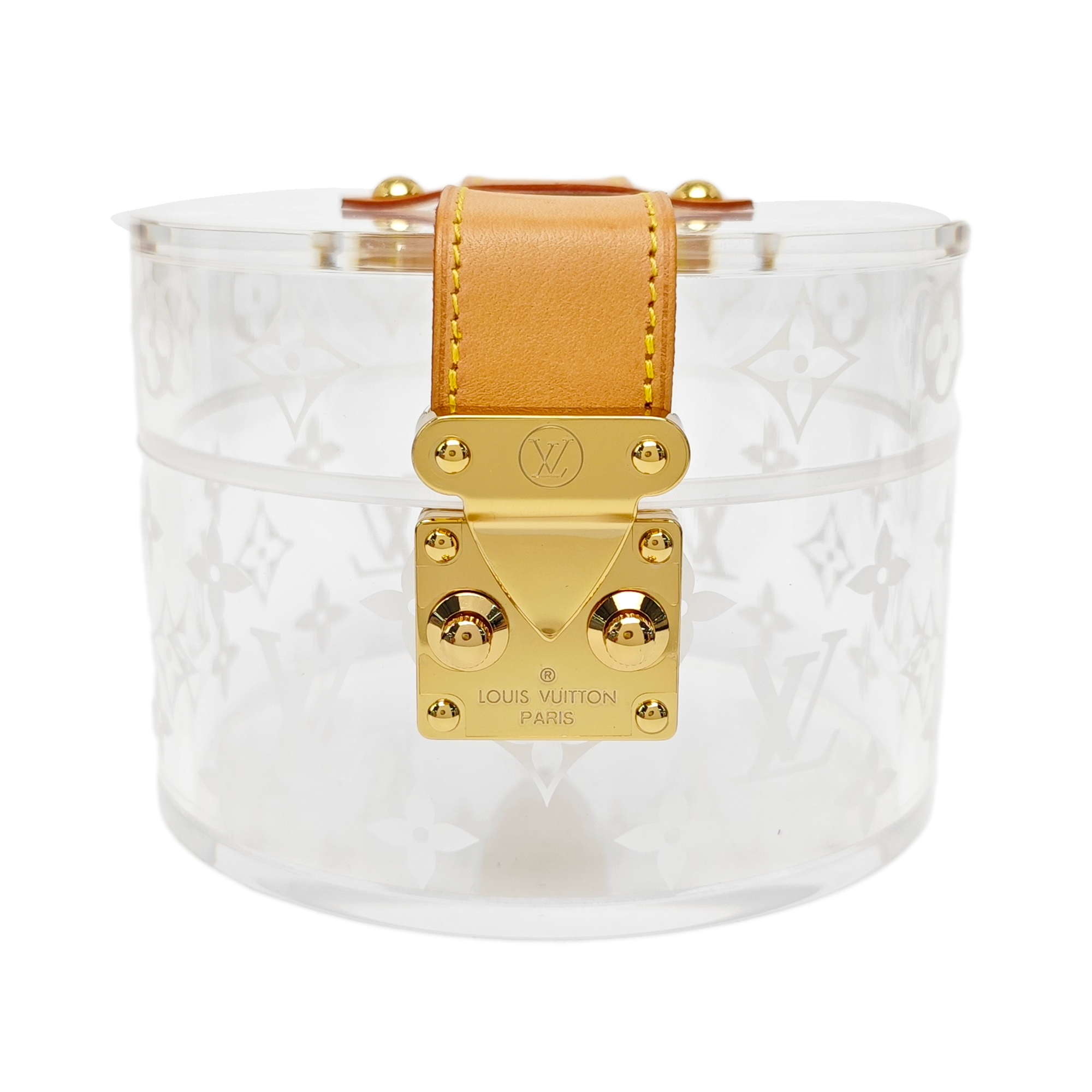 BOX SCOTT Monogram Plastic Clear
