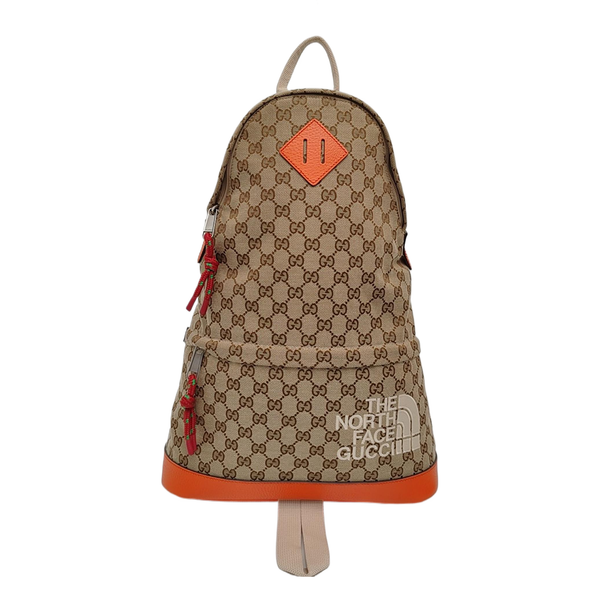 The North Face X Gucci Monogram Canvas Beige