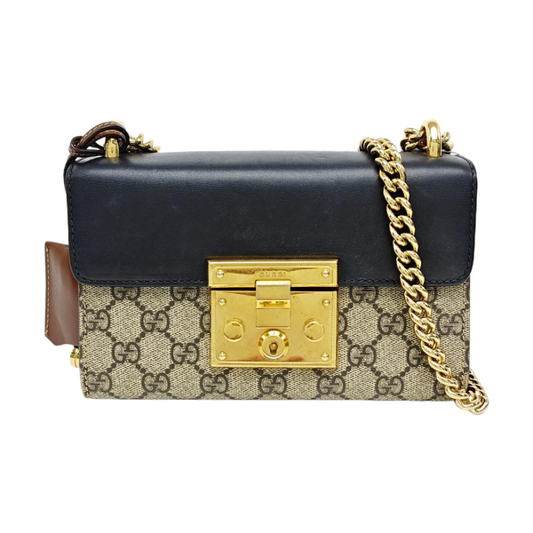 Padlock Small Monogram Coated Canvas Multicolor