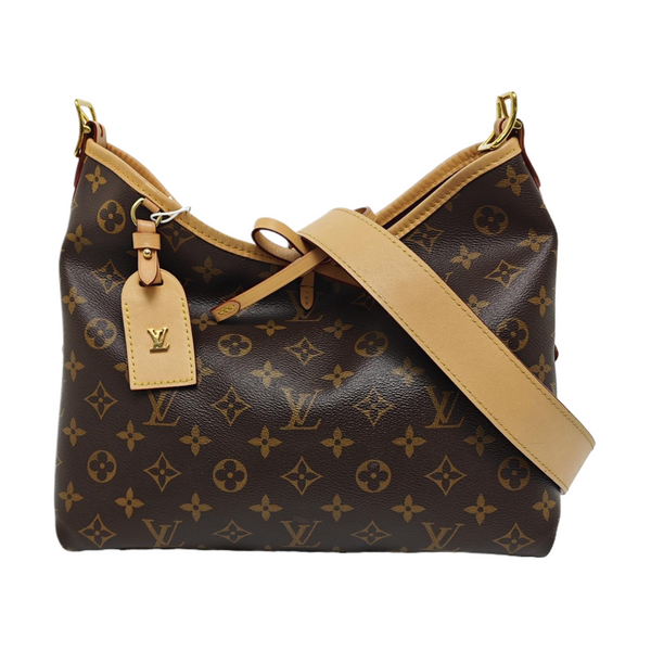 CARRYALL PM Monogram Coated Canvas Brown