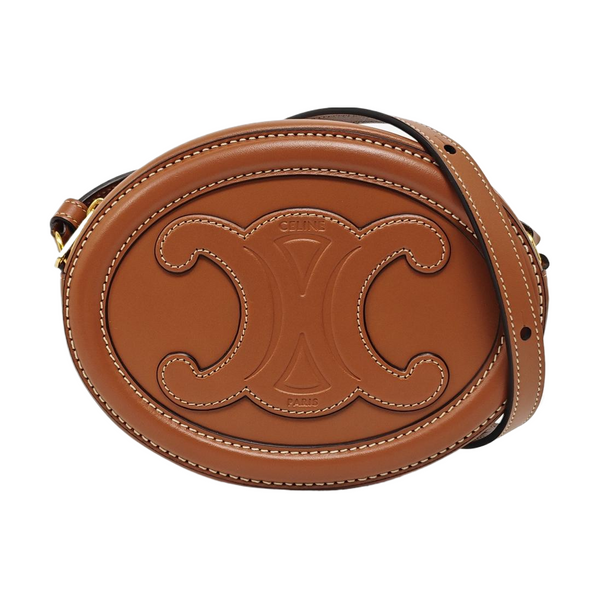 TRIOMPHE Small Calfskin Brown