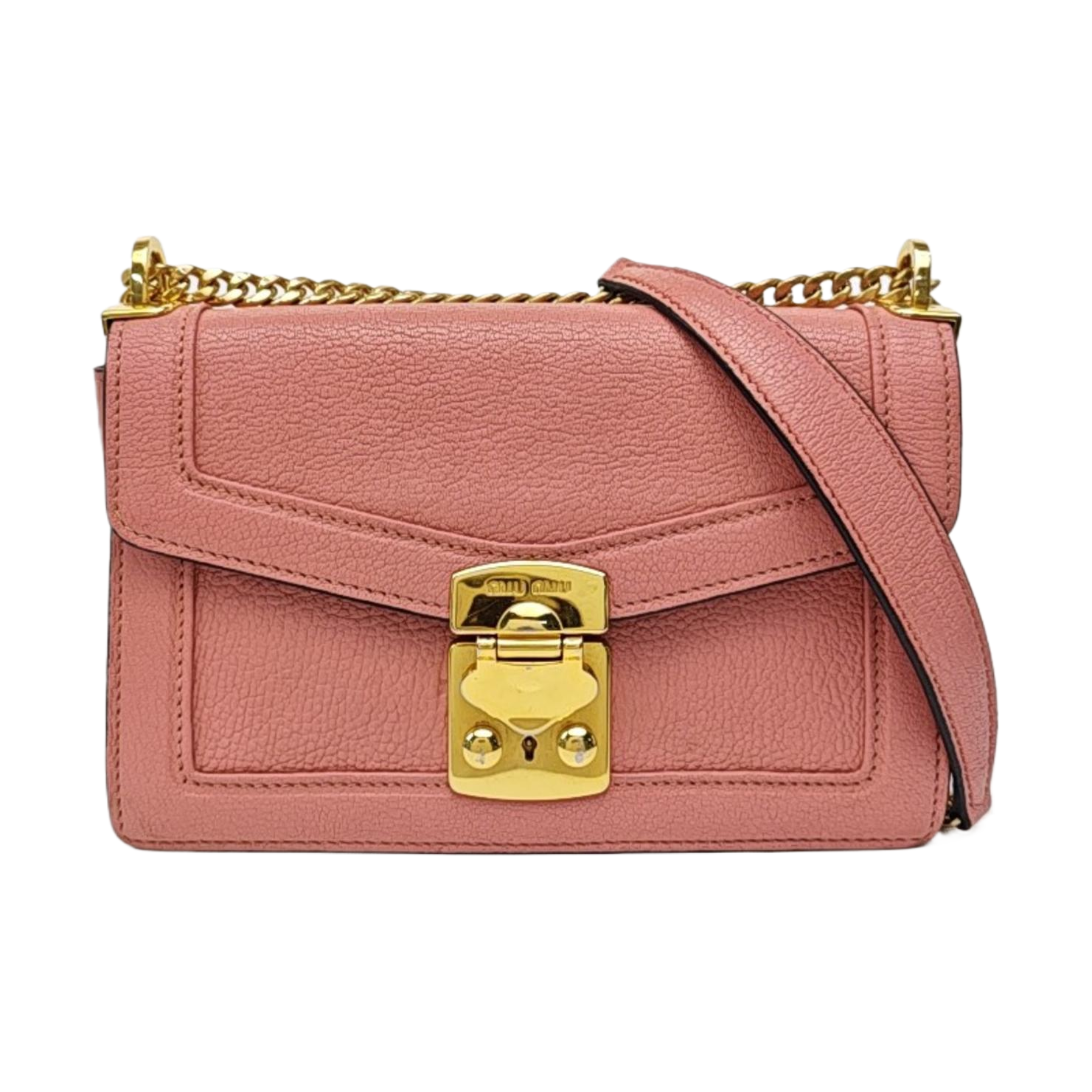 Miu Confidential Lambskin Pink