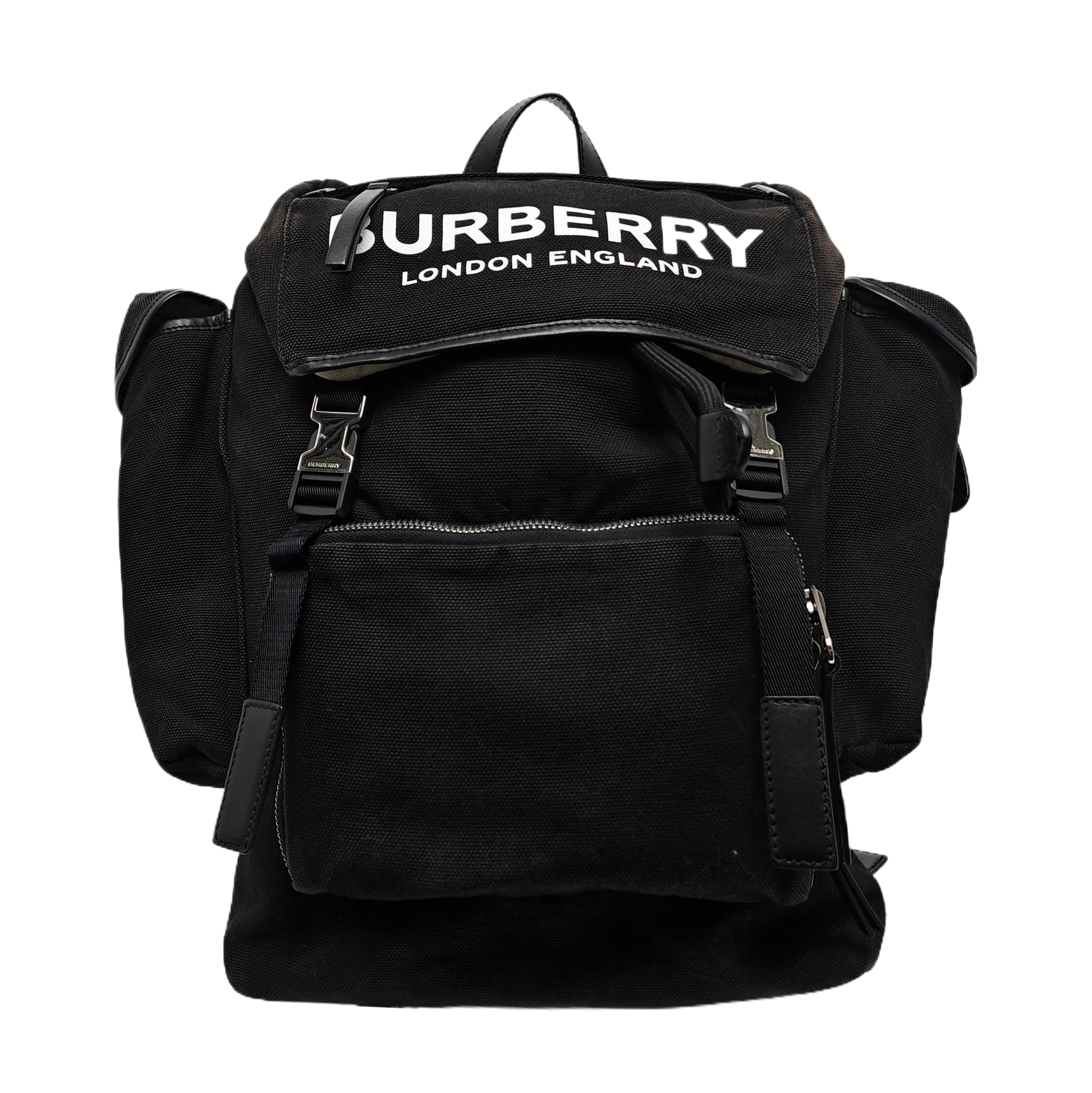 The Rucksack Canvas Black