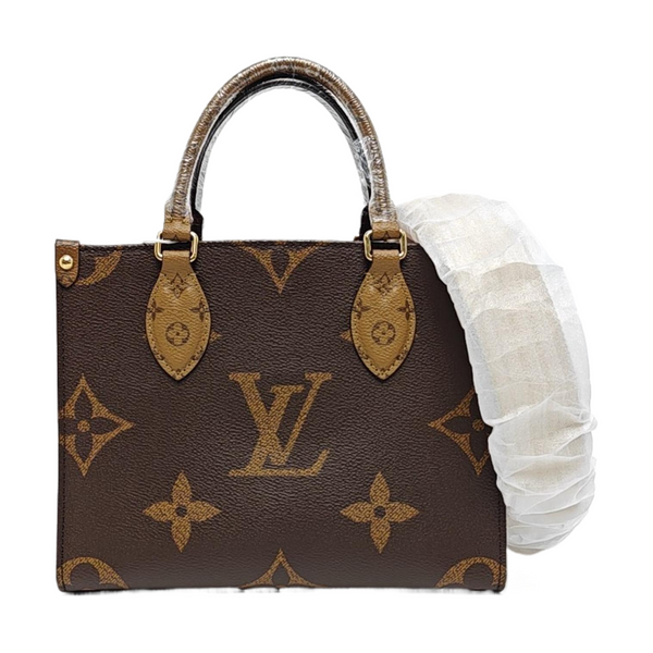 ONTHEGO PM Monogram Coated Canvas Brown