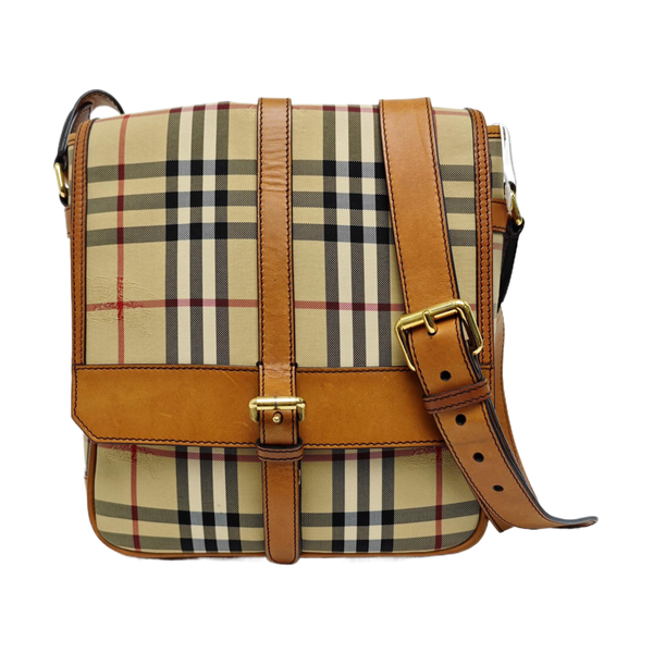 Canvas Shoulder Bag Beige