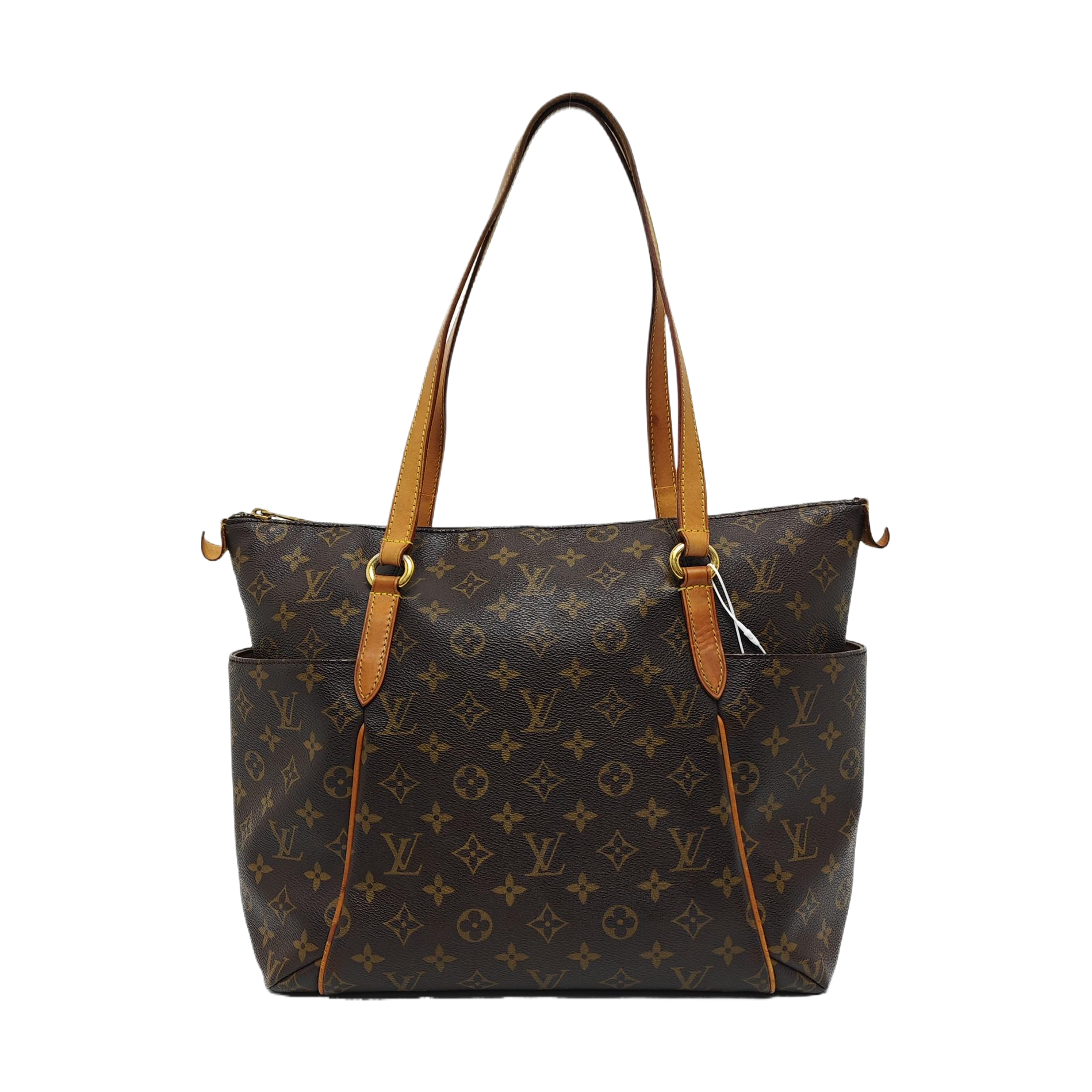 TOTALLY Monogram Coated Canvas Brown