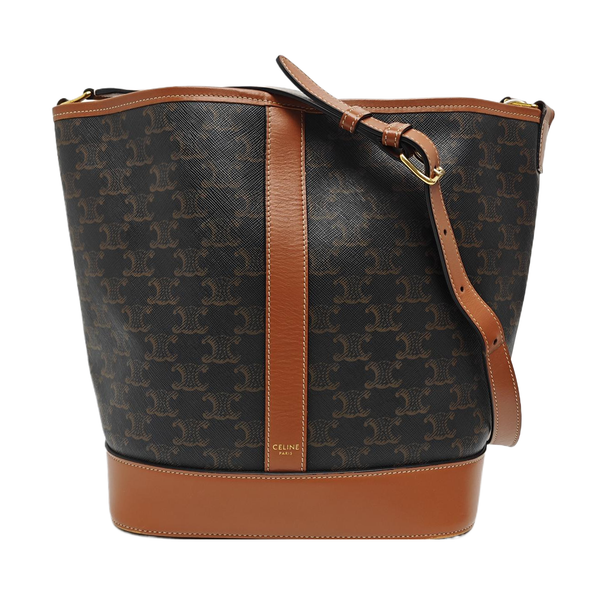 TRIOMPHE CANVAS Medium Coated Canvas Brown