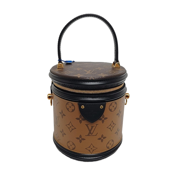 CANNES PM Monogram Coated Canvas Brown