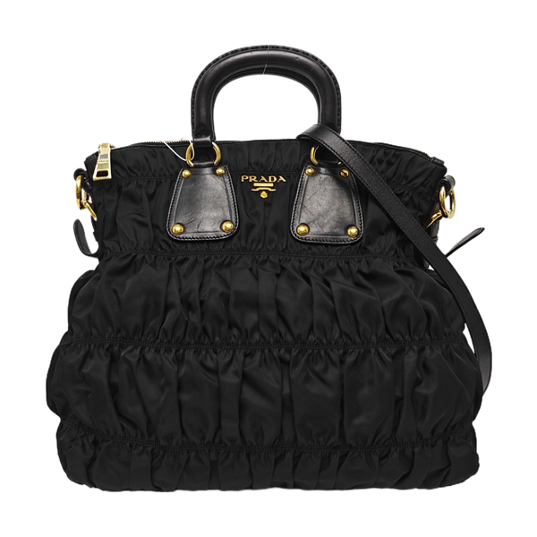 Nylon Tote Bag Black