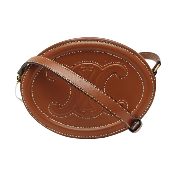 TRIOMPHE Small Calfskin Brown
