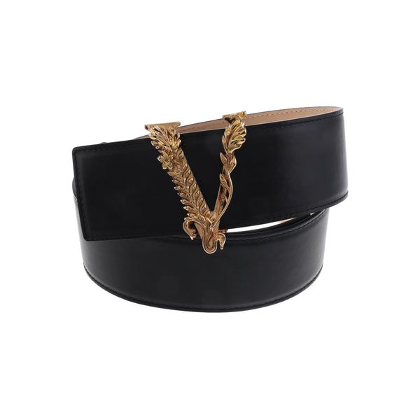 Black Leather Belt