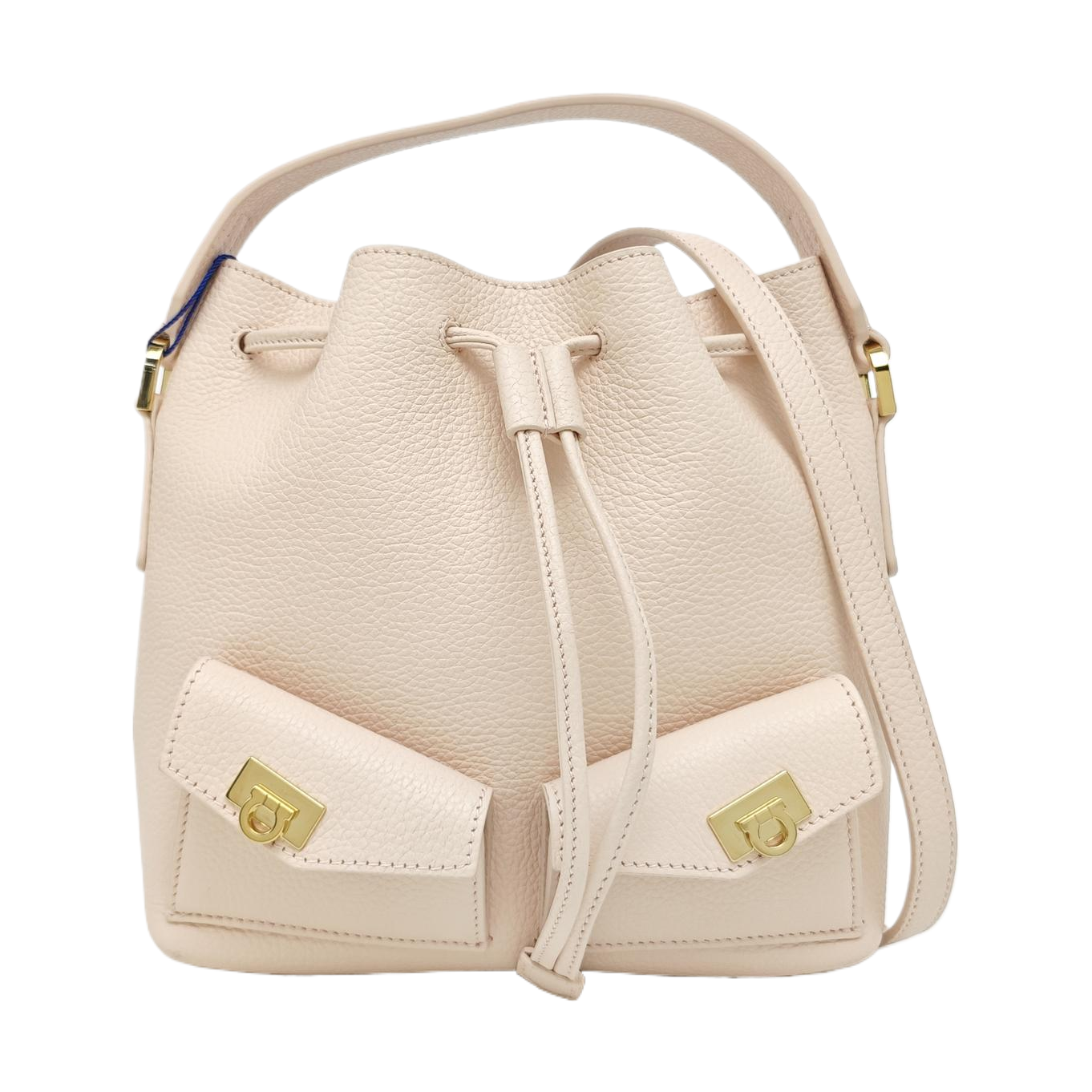 Calfskin Shoulder Bag Pink