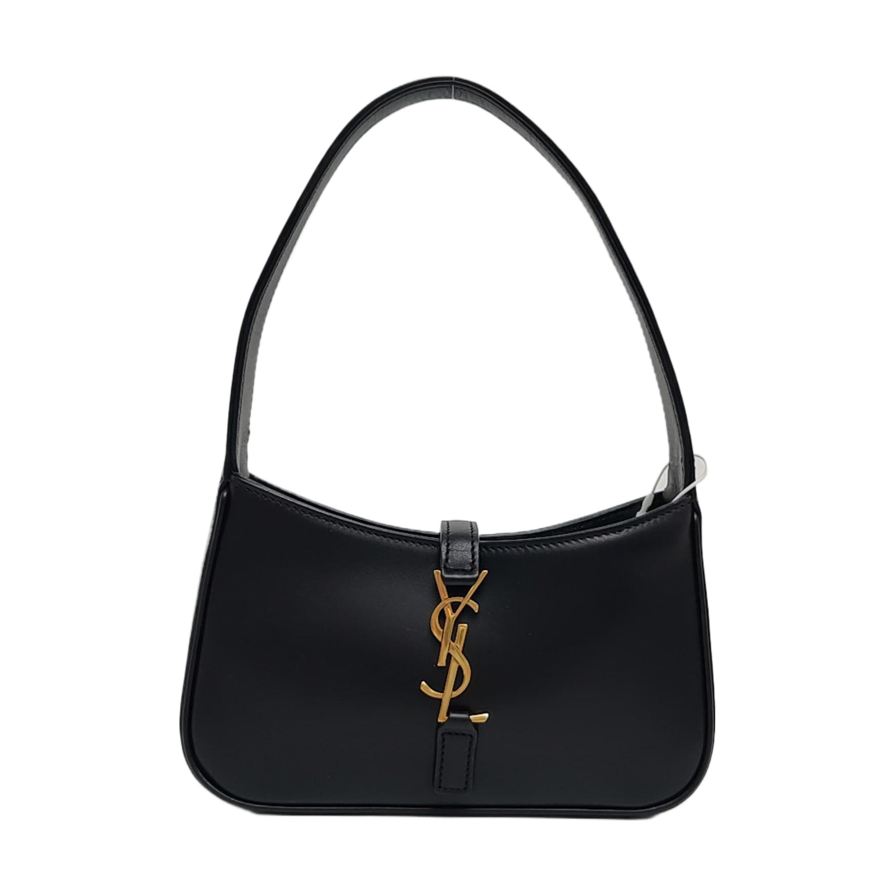 Authenticated pre-owned  LE 5 À 7 Calfskin Black - Shoulder Bag at Looply