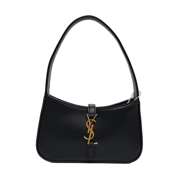 Authenticated pre-owned  LE 5 À 7 Calfskin Black - Shoulder Bag at Looply