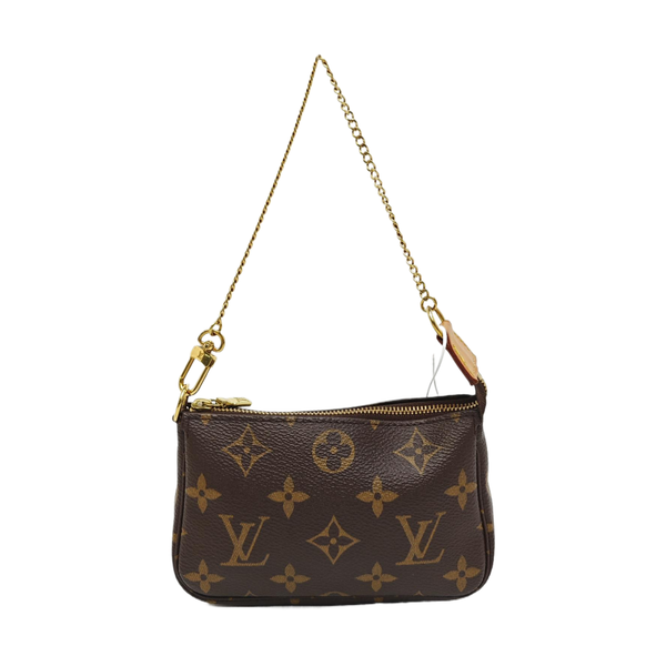 ACCESSOIRES Mini Monogram Coated Canvas Brown