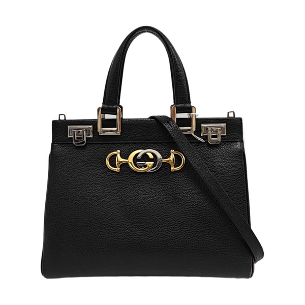 Zumi Small Calfskin Black