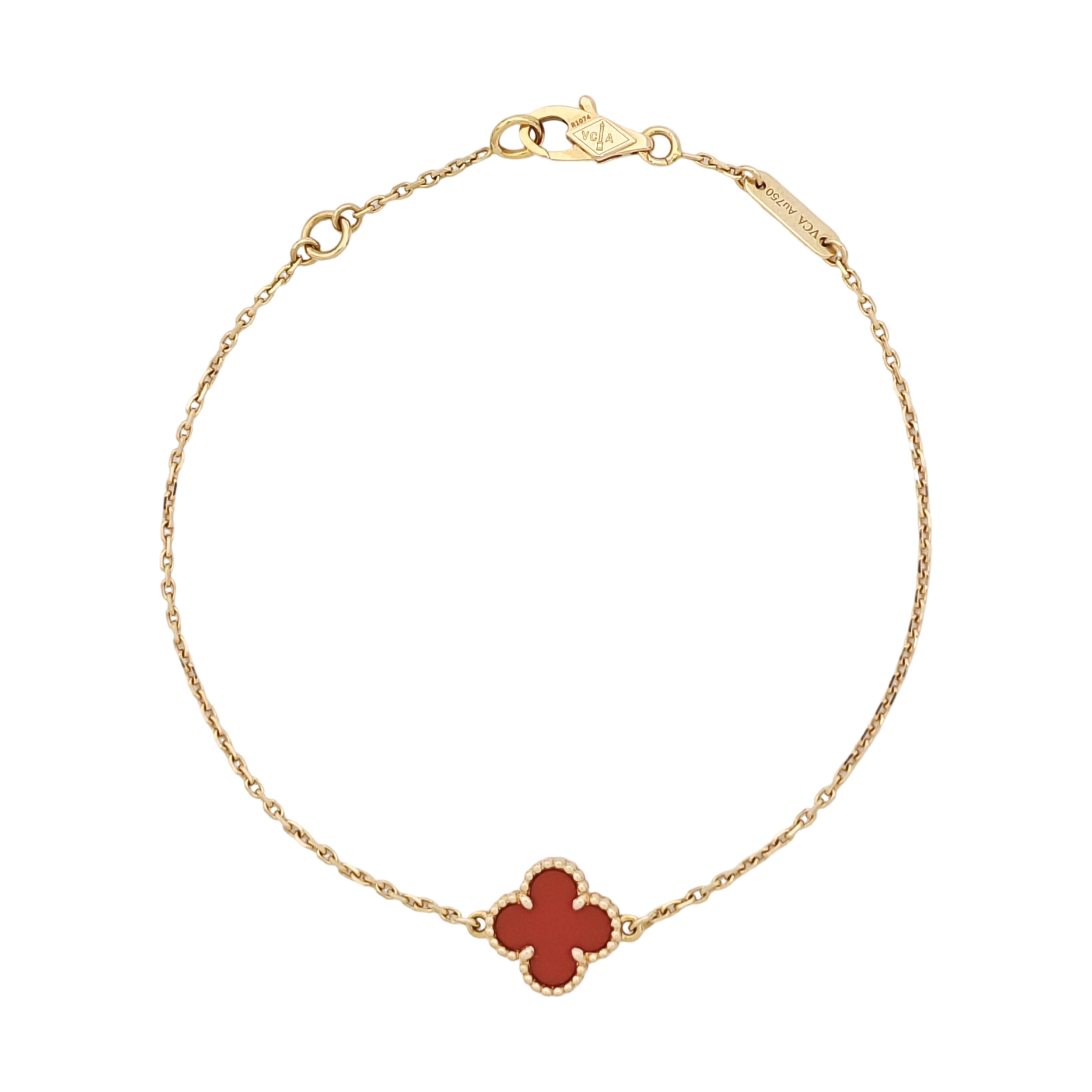 Sweet Alhambra 18k Rose Gold Bracelet